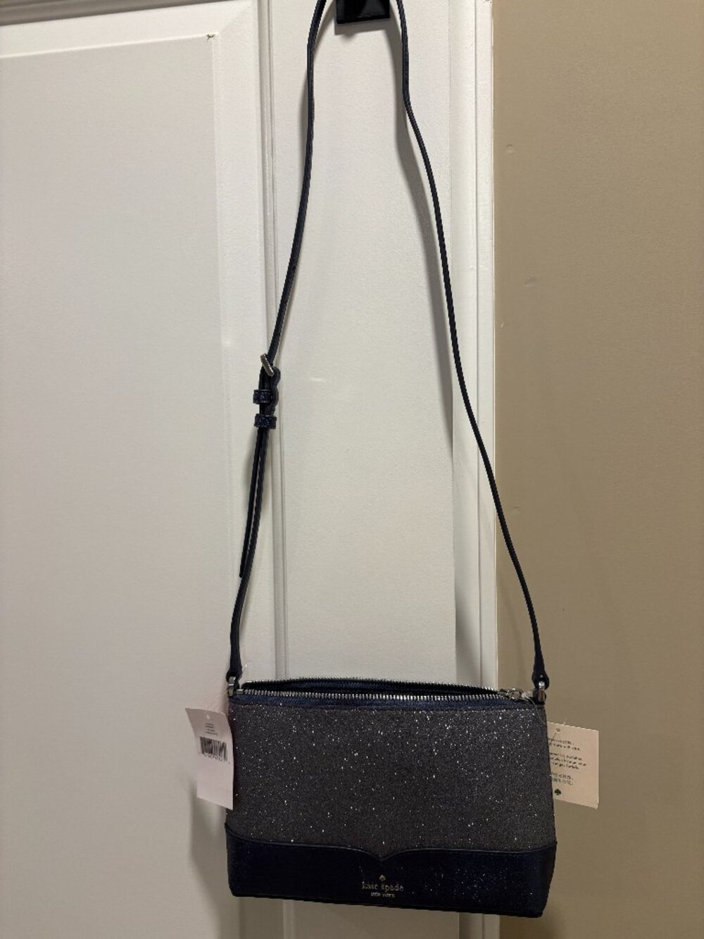 Kate Spade LOLA Glitter Crossbody Bag